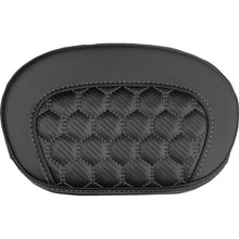 Saddlemen Mini Contour Sissy Bar Pad - Honeycomb - Gray Stitch [MPN: 061019002]_2147257