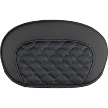 Saddlemen Mini Contour Sissy Bar Pad - Dragon Scale - Blue Stitch [MPN: 061020901]_2525867