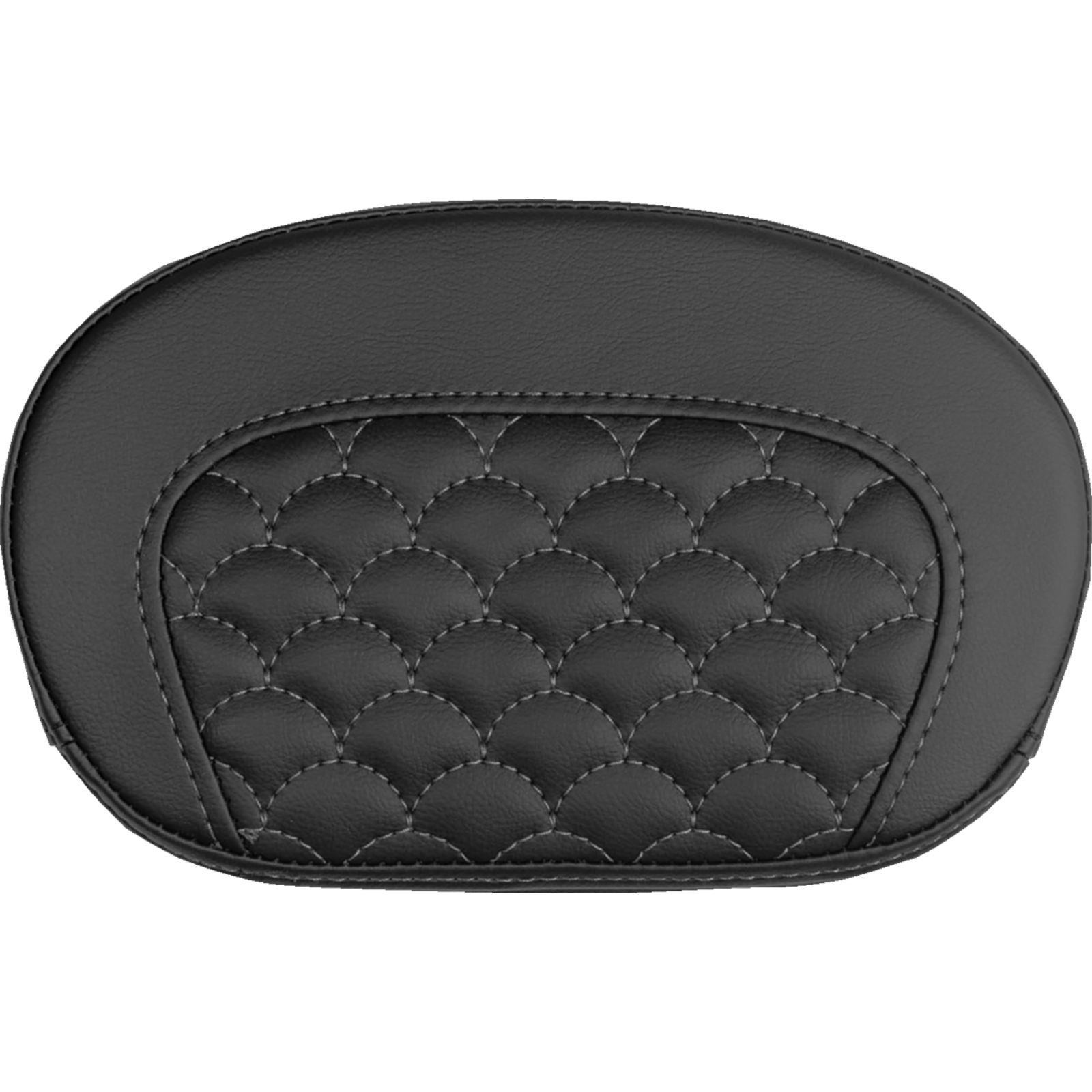Saddlemen Mini Contour Sissy Bar Pad - Dragon Scale - Gray Stitch [MPN: 061020902]_2147272