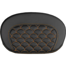 Saddlemen Mini Contour Sissy Bar Pad - Dragon Scale - Orange Stitch [MPN: 061020903]_2147728
