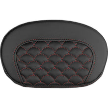 Saddlemen Mini Contour Sissy Bar Pad - Dragon Scale - Red Stitch [MPN: 061020904]_2147532