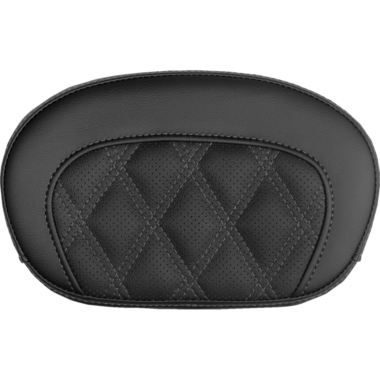 Saddlemen Mini Contour Sissy Bar Pad - Lattice Stitch - Gray Stitch [MPN: 061018402]_2147451