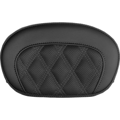 Saddlemen Mini Contour Sissy Bar Pad - Lattice Stitch - Gray Stitch [MPN: 061018402]_2525875