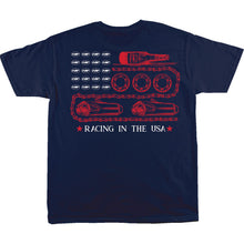 FMF Racing Racing in the USA T-Shirt - Navy_2147613