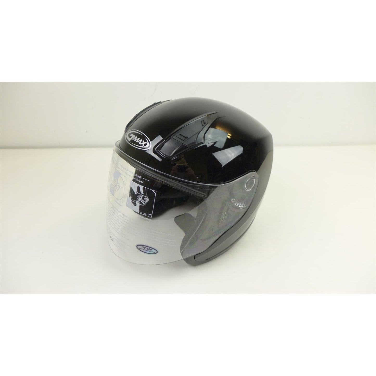 GMax OF-17 Open-Face Helmet Black 3X OPEN BOX [MPN: G317029N]_2316064