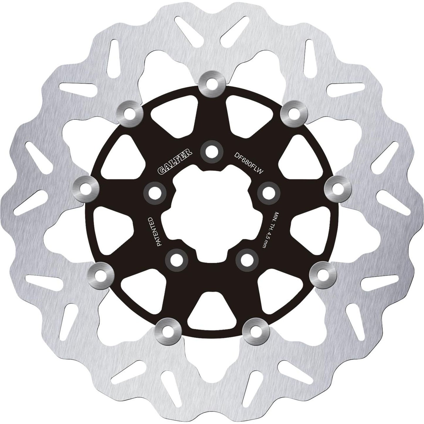 Galfer Brake Rotor - Floating for Harley-Davidson [MPN: DF680FLW]_2536994