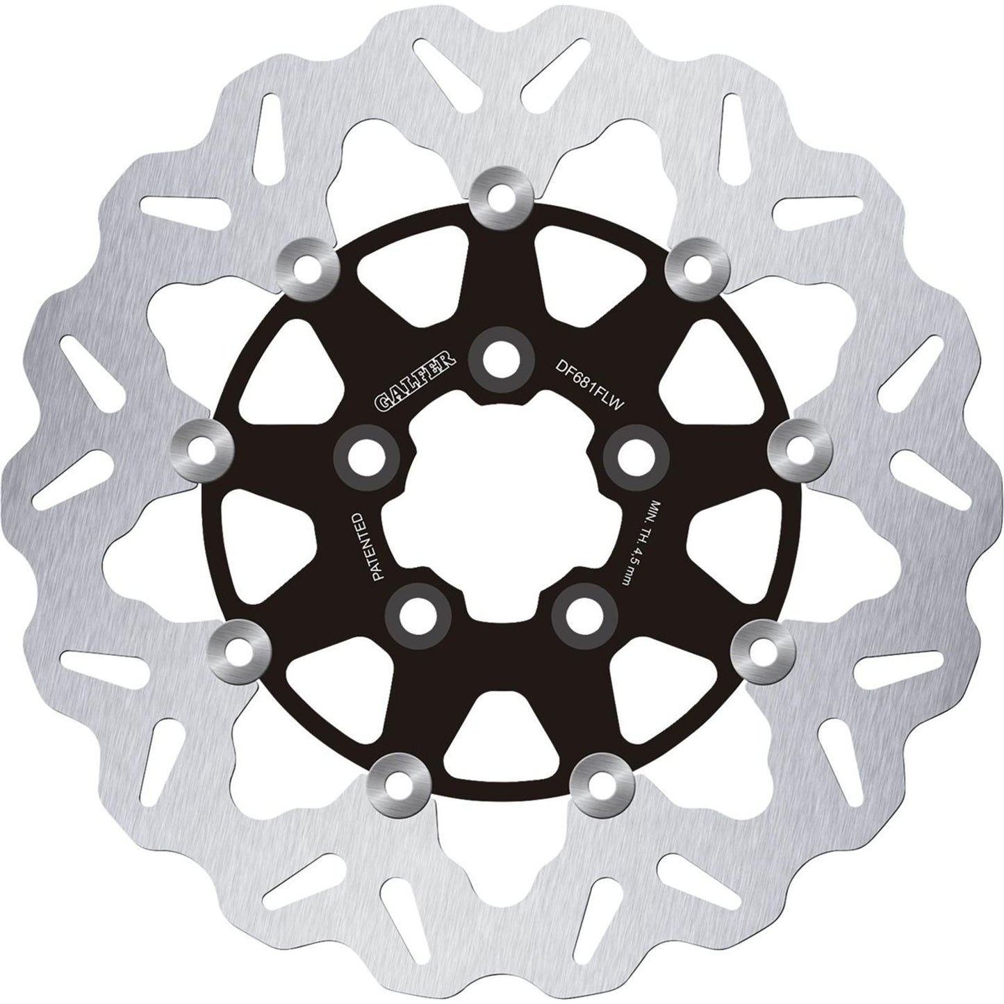 Galfer Brake Rotor - Floating for Harley-Davidson [MPN: DF681FLW]_2294667