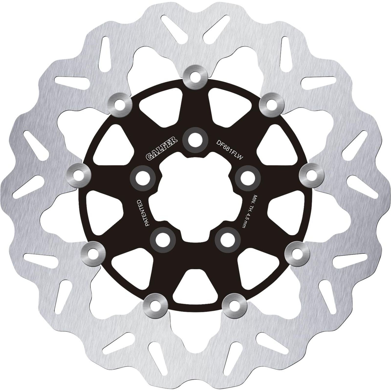 Galfer Brake Rotor - Floating for Harley-Davidson [MPN: DF681FLW]_2294667