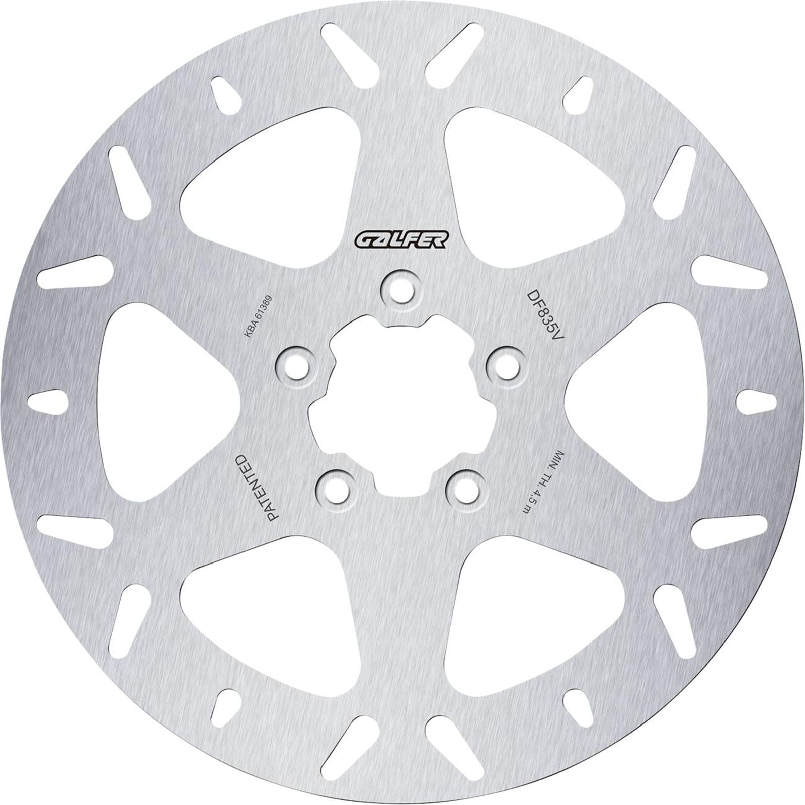 Galfer Brake Rotor - Fixed for Harley-Davidson [MPN: DF835V]_2294652