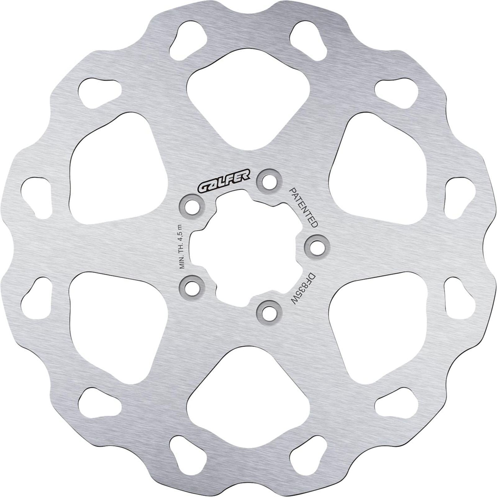 Galfer Brake Rotor - Fixed for Harley-Davidson [MPN: DF835W]_2294662
