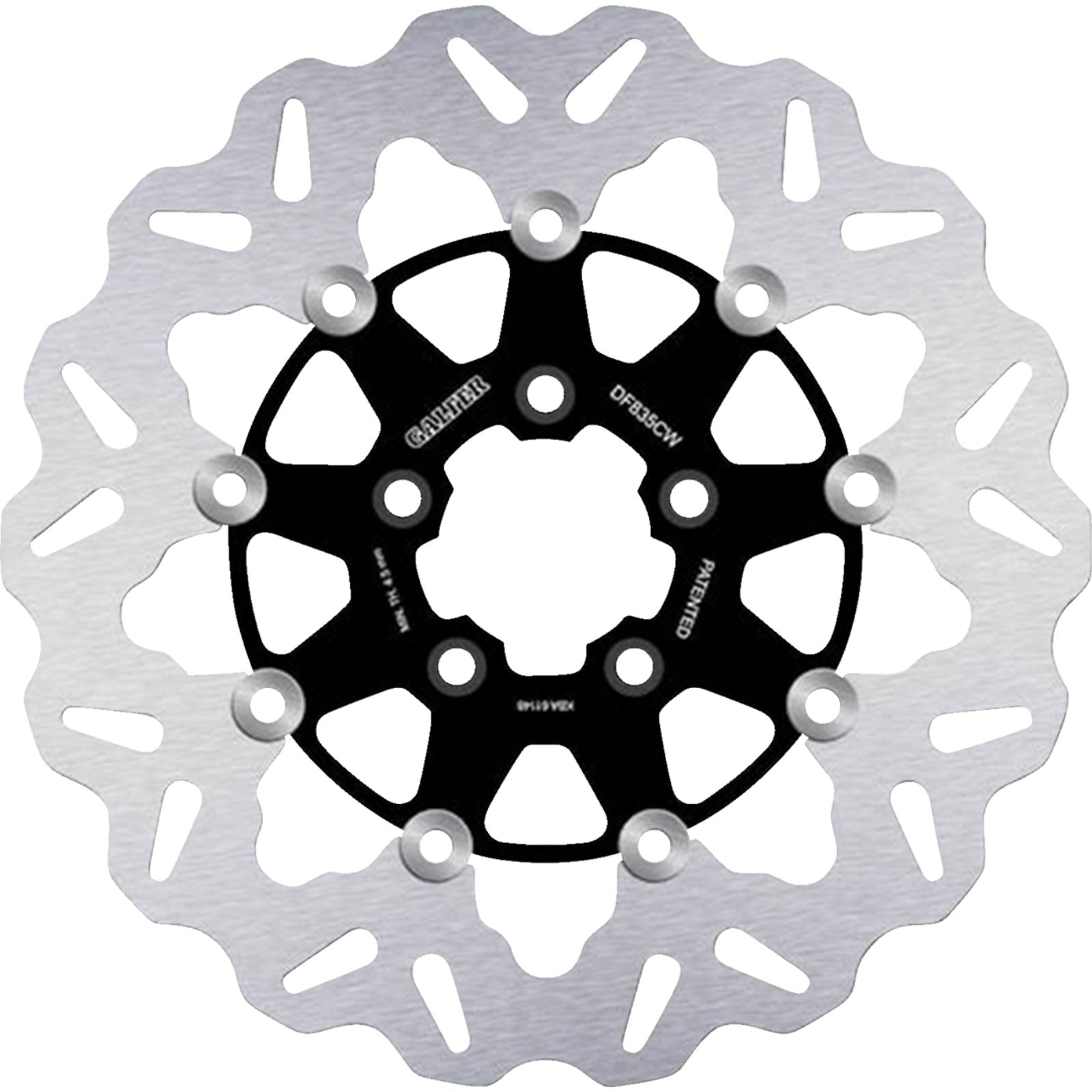 Galfer Brake Rotor - Floating for Harley-Davidson [MPN: DF835CW]_2202555