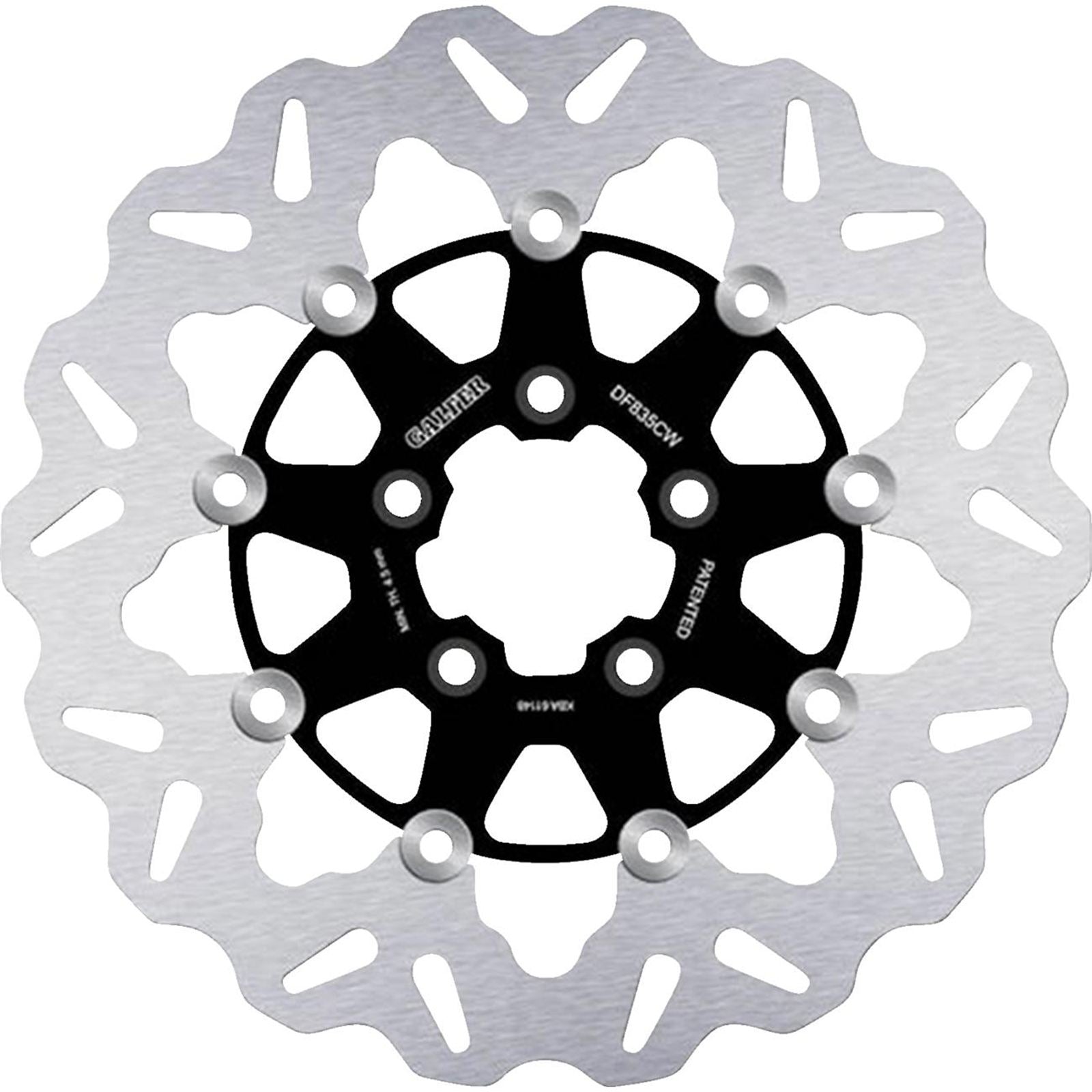 Galfer Brake Rotor - Floating for Harley-Davidson [MPN: DF835CW]_2537004