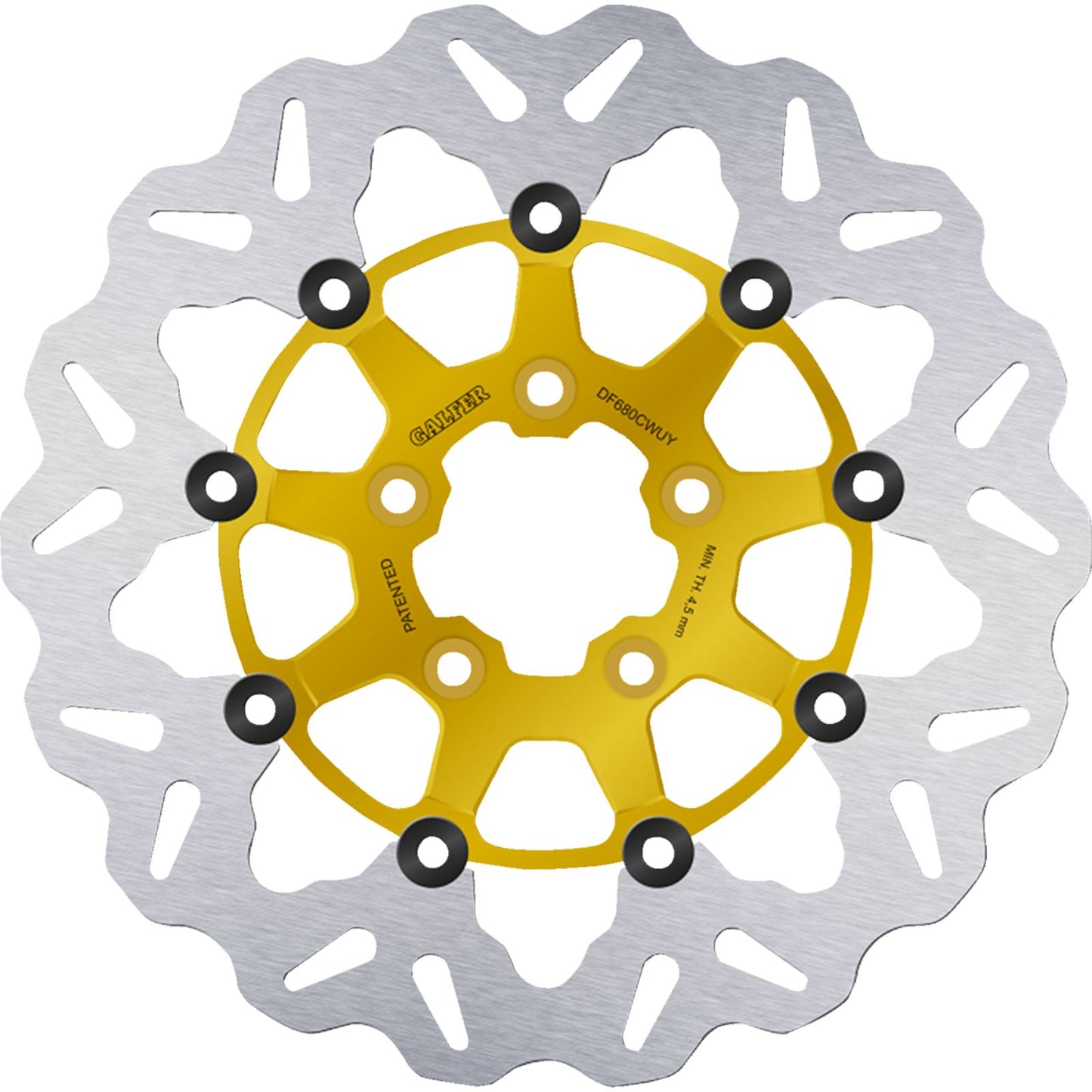 Galfer Brake Rotor - Floating for Harley-Davidson [MPN: DF680CWUY]_2202515