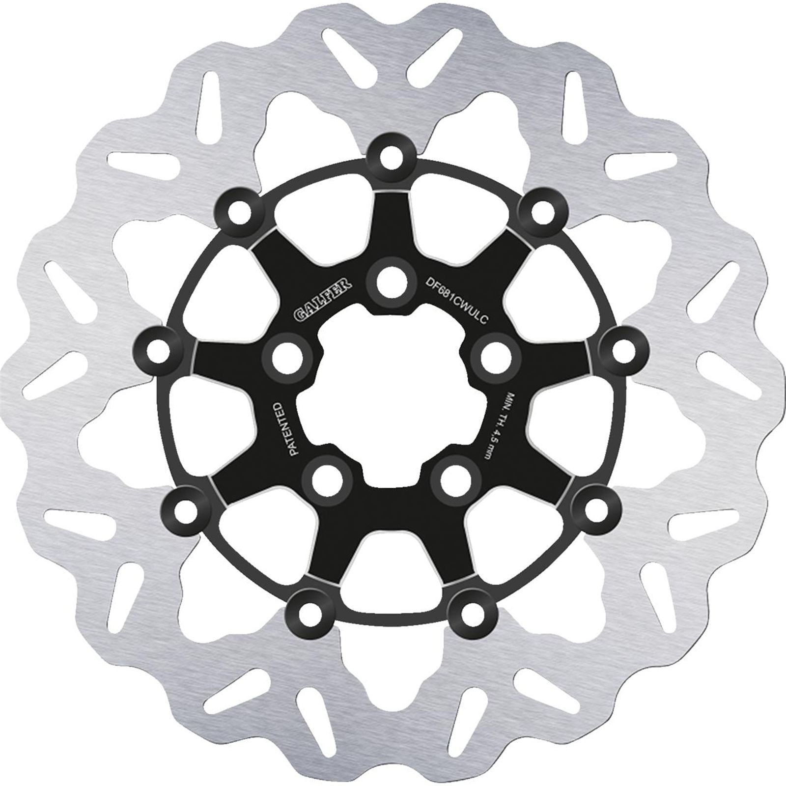 Galfer Brake Rotor - Floating for Harley-Davidson [MPN: DF681CWULC]_2537009