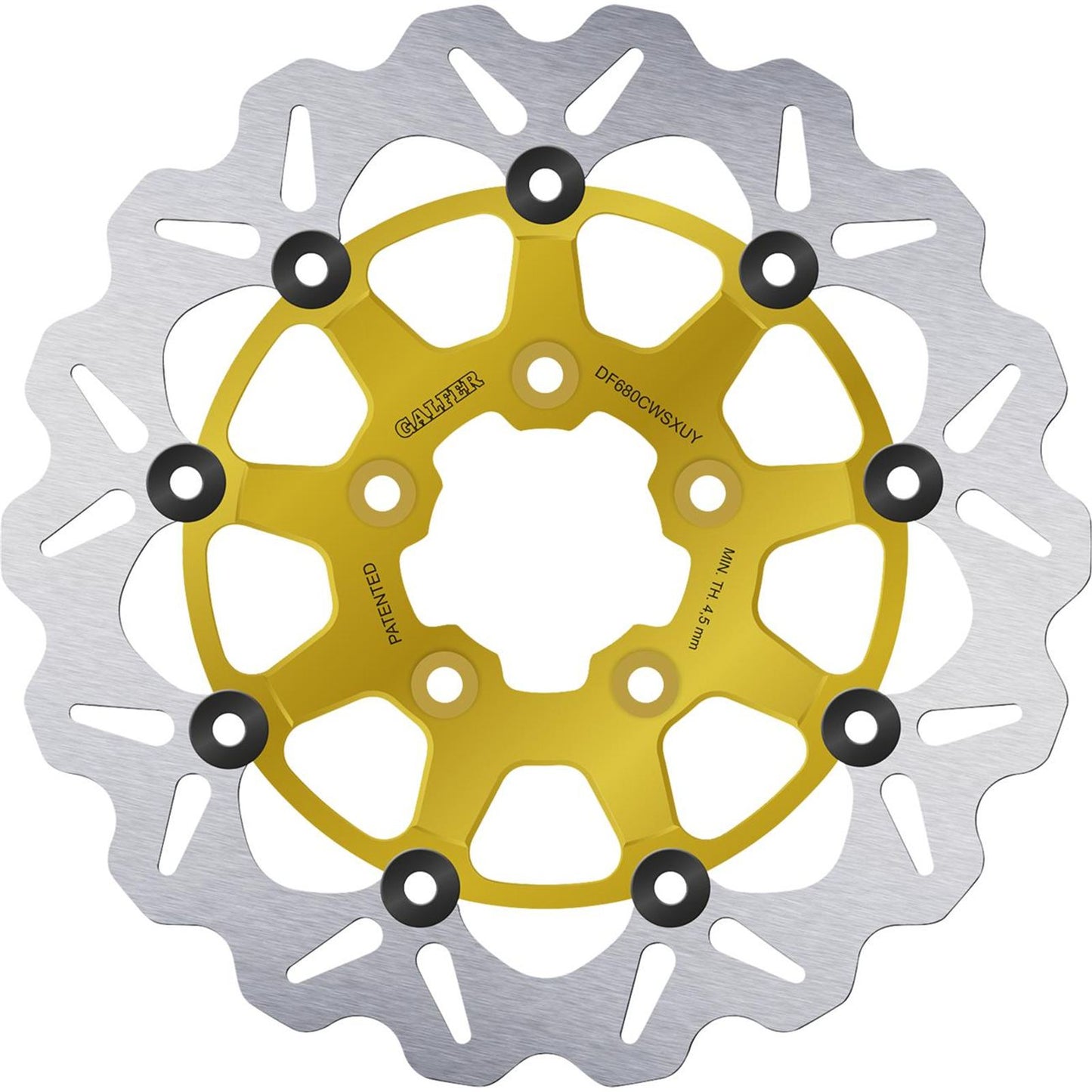 Galfer Brake Rotor - Floating for Harley-Davidson [MPN: DF680CWSXUY]_2294658
