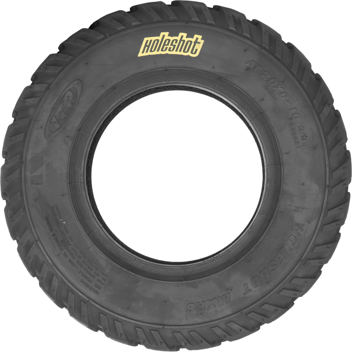 ITP Holeshot MxR6 Front 20x6-10 LR-185lbs Bias 532021_211227