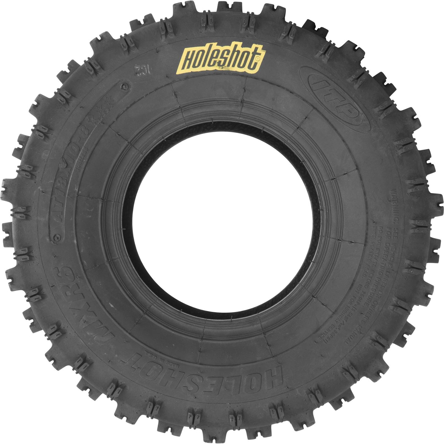 ITP Tire Holeshot MxR6 Rear 18x10-8 LR-260lbs Bias 532023_211229