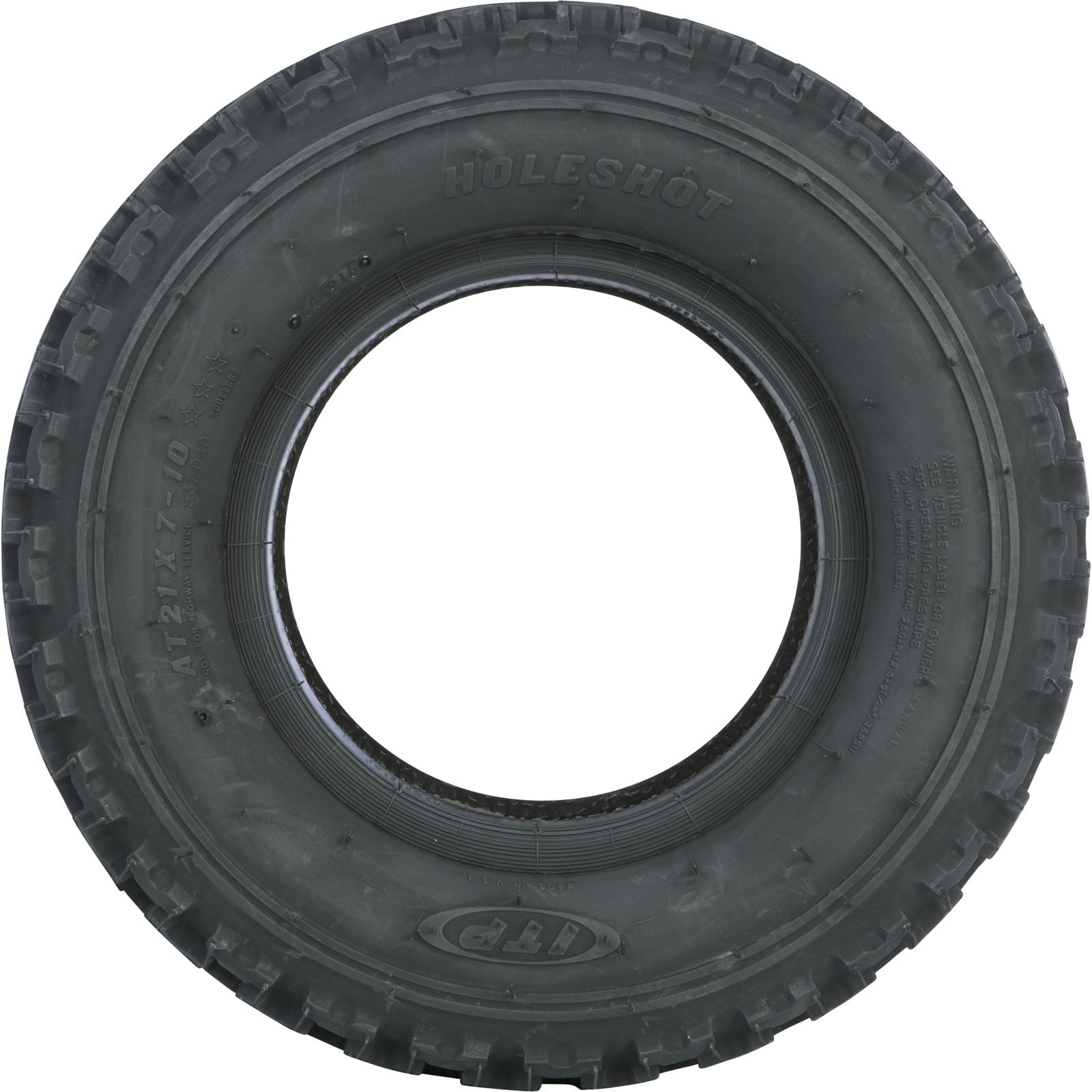 ITP Tire Holeshot Front/Rear 18x6.5-8 4PR Belted Bias 5170101_211235