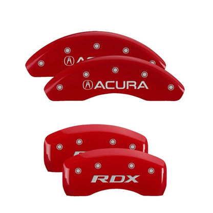 MGP Caliper Covers Front Acura Rear RDX Red Finish  [MPN: 39024SRDXRD]_2225173