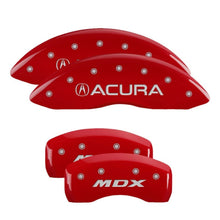 MGP Caliper Covers Front Acura Rear MDX Red Finish  [MPN: 39021SMDXRD]_2225172
