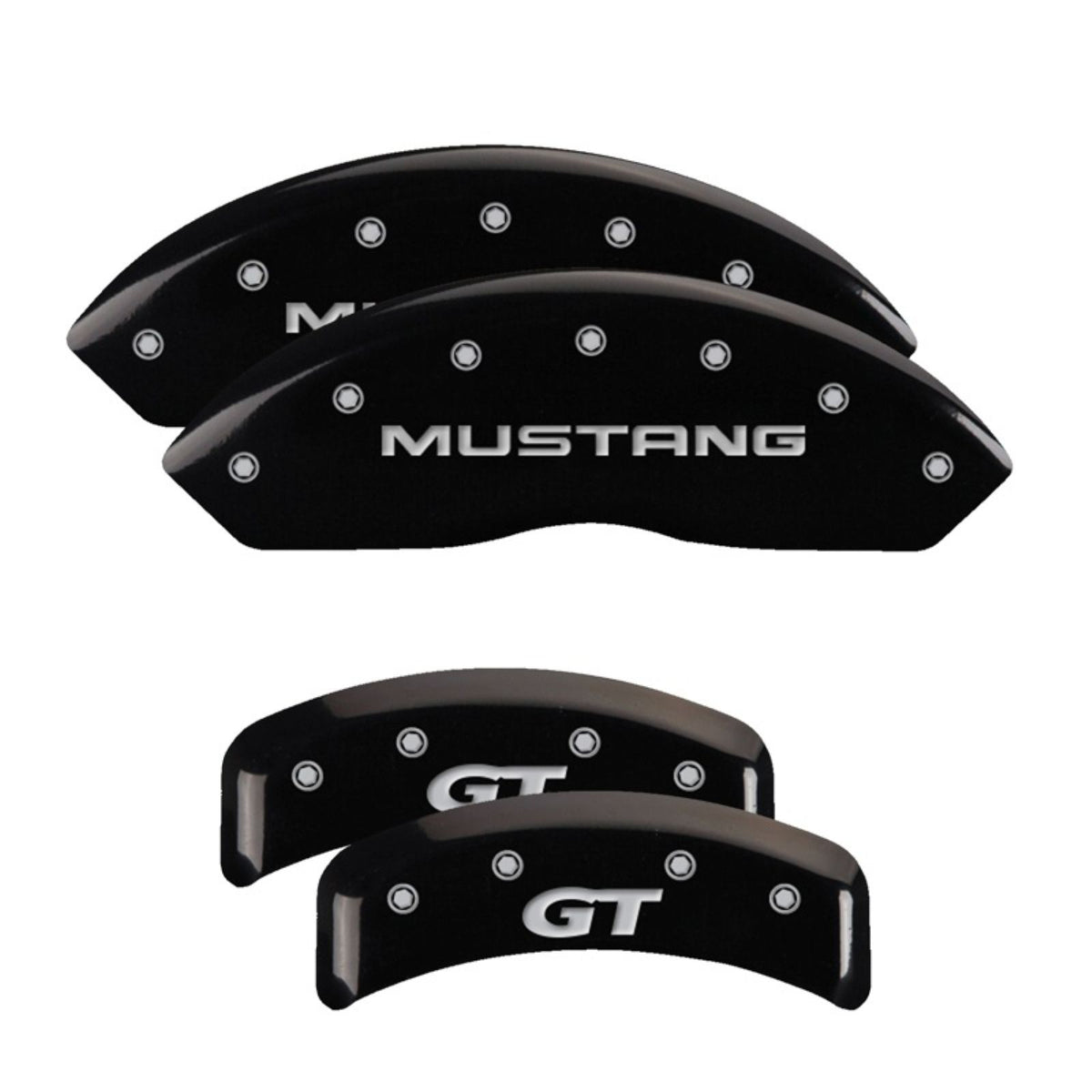 MGP Caliper Covers Front Mustang Rear fits SN95/GT Black  [MPN: 10095SMG1BK]_2225404