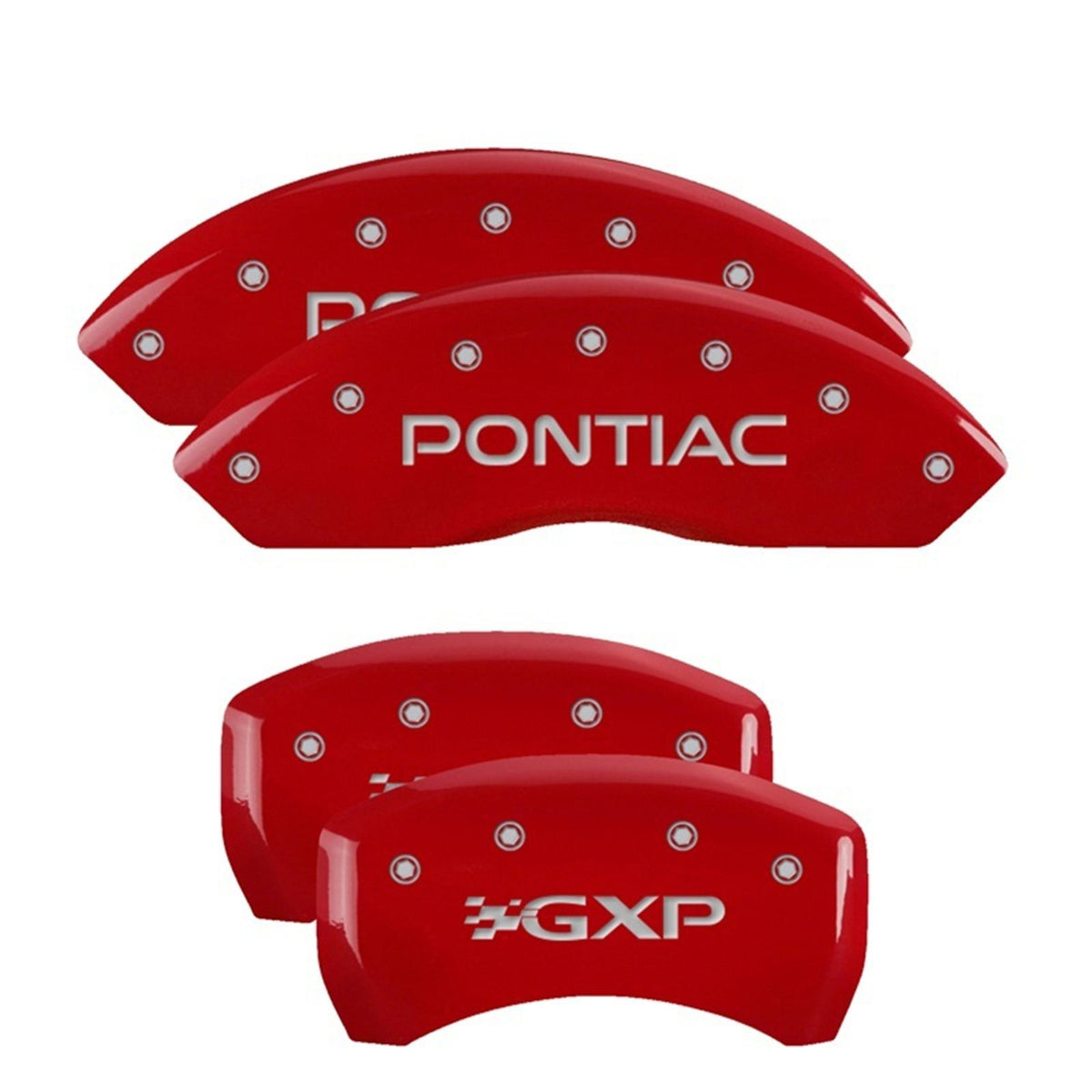 MGP Caliper Covers Front Pontiac Rear GXP Red  [MPN: 18030SPXPRD]_2554972