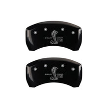 MGP Yellow Rear fits set 2 Caliper Covers Rear fits GT500 Shelby & Cobra Black  [MPN: 10010RGT5BK]_2231708