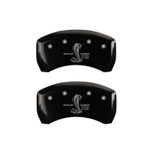 MGP Yellow Rear fits set 2 Caliper Covers Rear fits GT500 Shelby & Cobra Black  [MPN: 10010RGT5BK]_2458727
