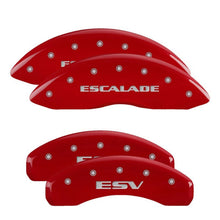 MGP Caliper Covers Front fits Escalade Rear ESV Red  [MPN: 35015SESVRD]_2458743