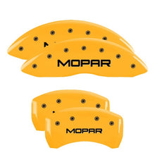 MGP Caliper Covers Front & Rear fits MOPAR Yellow  [MPN: 12162SMOPYL]_2458938