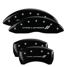 MGP Caliper Covers Front & Rear fits With stripes/Challenger Black  [MPN: 12162SCL1BK]_2551568