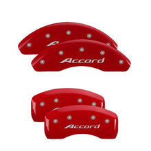 MGP Caliper Covers Front Accord Rear Accord Red [MPN: 20207SACCRD]_2225741