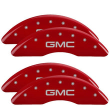 MGP Caliper Covers Front & Rear fits GMC Red  [MPN: 34003SGMCRD]_2460386