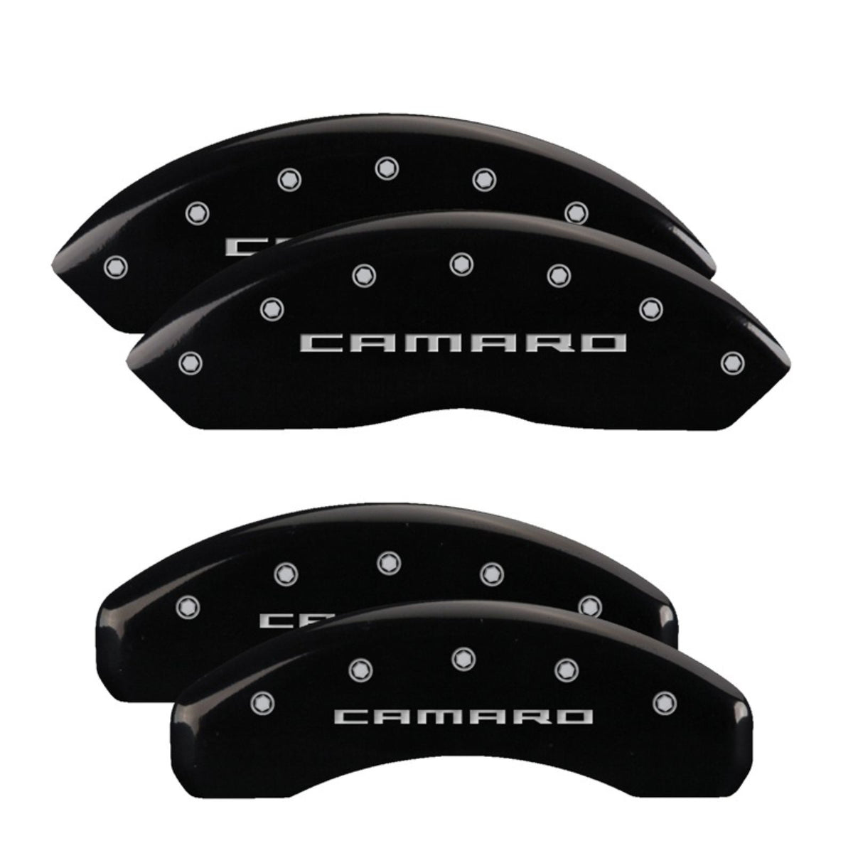 MGP Caliper Covers Front & Rear Gen 5 fits Camaro Black  [MPN: 14240SCA5BK]_2227205