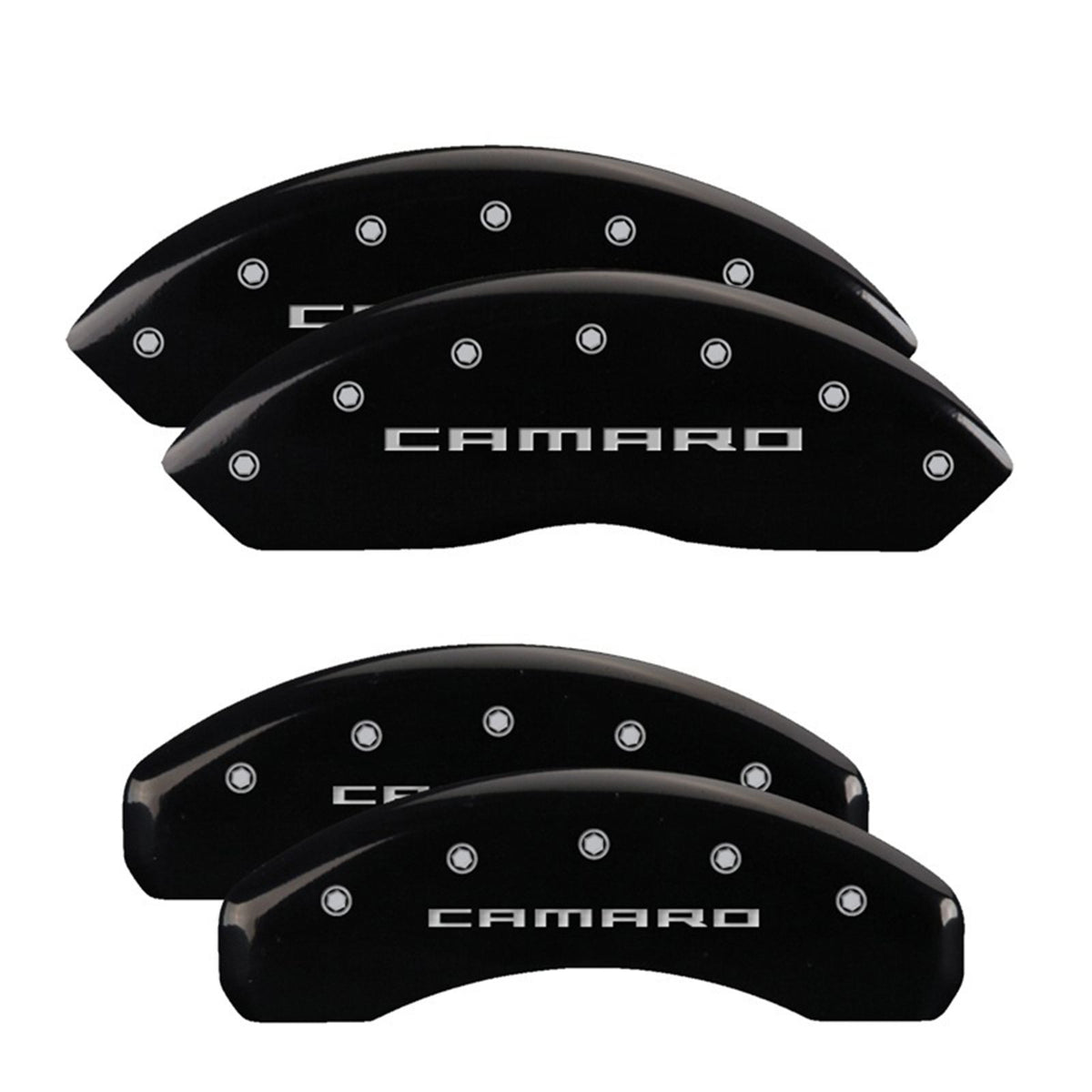 MGP Caliper Covers Front & Rear Gen 5 fits Camaro Black  [MPN: 14240SCA5BK]_2538347