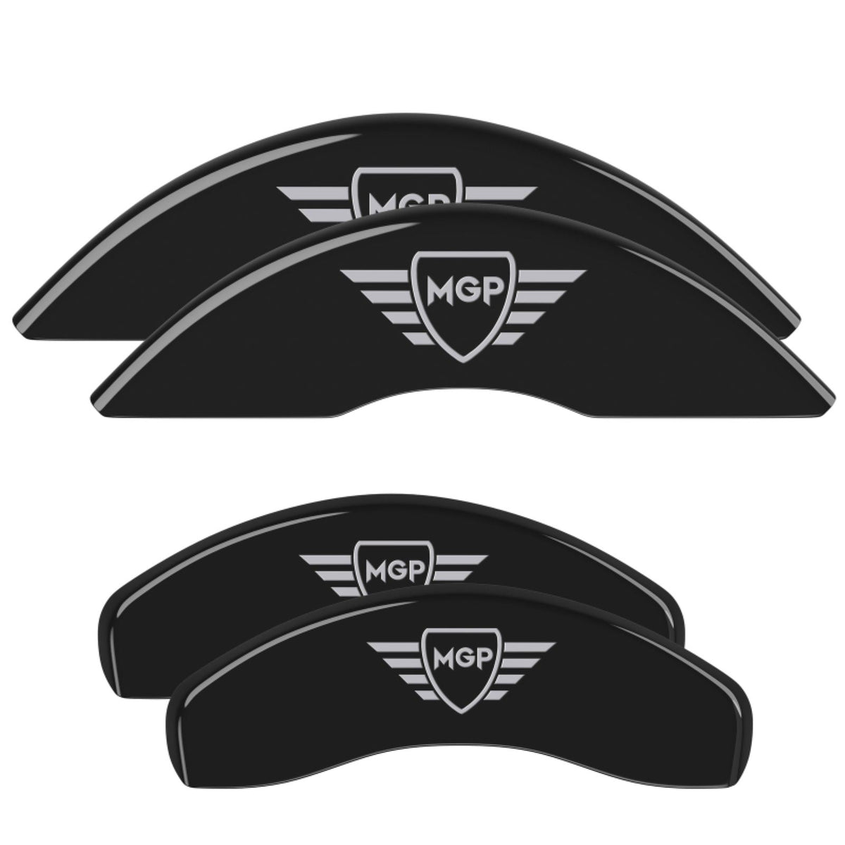 MGP Caliper Covers Front & Rear Black  [MPN: 26057SMGPBK]_2227666