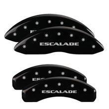 MGP Caliper Covers Front & Rear fits Escalade Black  [MPN: 35015SESCBK]_2550666