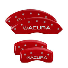 MGP Caliper Covers Front & Rear fits Acura Red  [MPN: 39001SACURD]_2550484