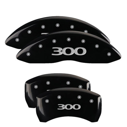 MGP Caliper Covers Front & Rear fits 300 Black  [MPN: 32020S300BK]_2228677