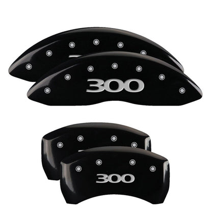MGP Caliper Covers Front & Rear fits 300 Black  [MPN: 32020S300BK]_2538494