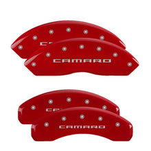 MGP Caliper Covers Front & Rear Gen 5 fits Camaro Red  [MPN: 14240SCA5RD]_2230002