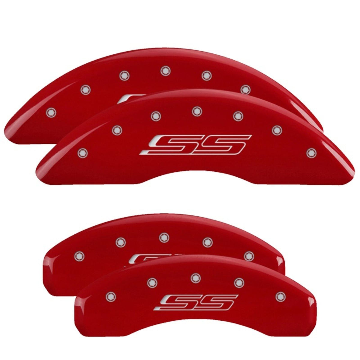 MGP Caliper Covers Front & Rear Gen 5 fits SS Red  [MPN: 14241SSS5RD]_2228892