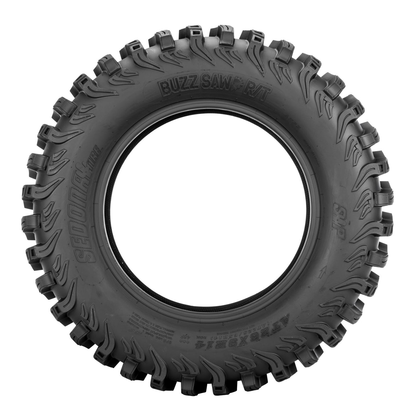 Sedona Tire Buzz Saw R/T Front - 25x8R12 - LR-340LBS - Radial BS258R12_211578