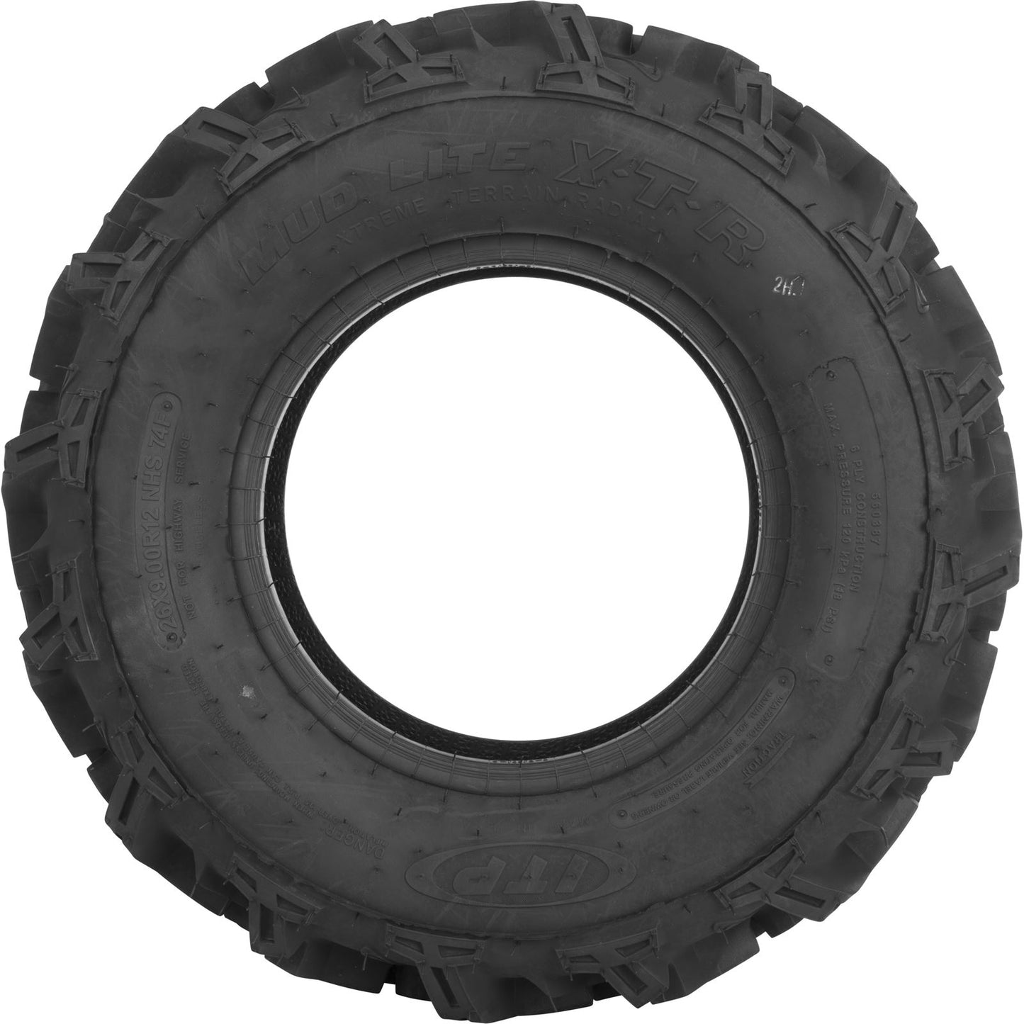ITP Tire Mud Lite XTR Front 25x8R12 LR-700lbs Radial 560398_211643