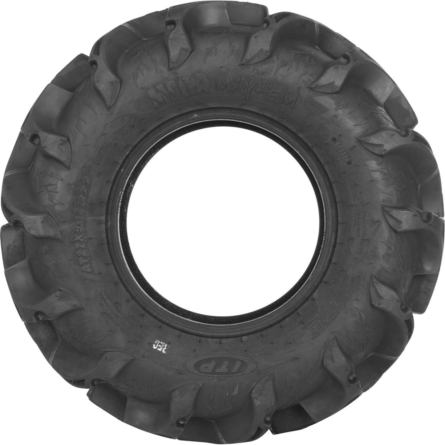 Tire Mega Mayhem Front 27x9-12 LR-440lbs Bias_211839