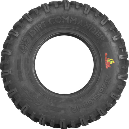 GBC Tire Dirt Commander Front/Rear 28x10-12 Bias LR-855lbs [MPN: AE122810DC]_212014