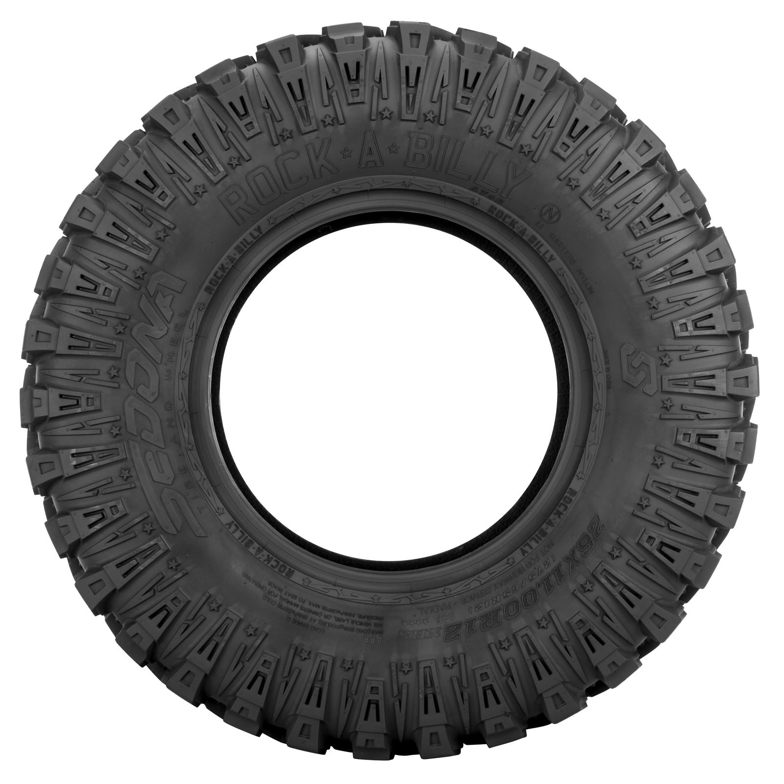 Sedona Rock-A-Billy Tire F/R 30x10R14 LR-615LBS Radial RAB3010R14_212116