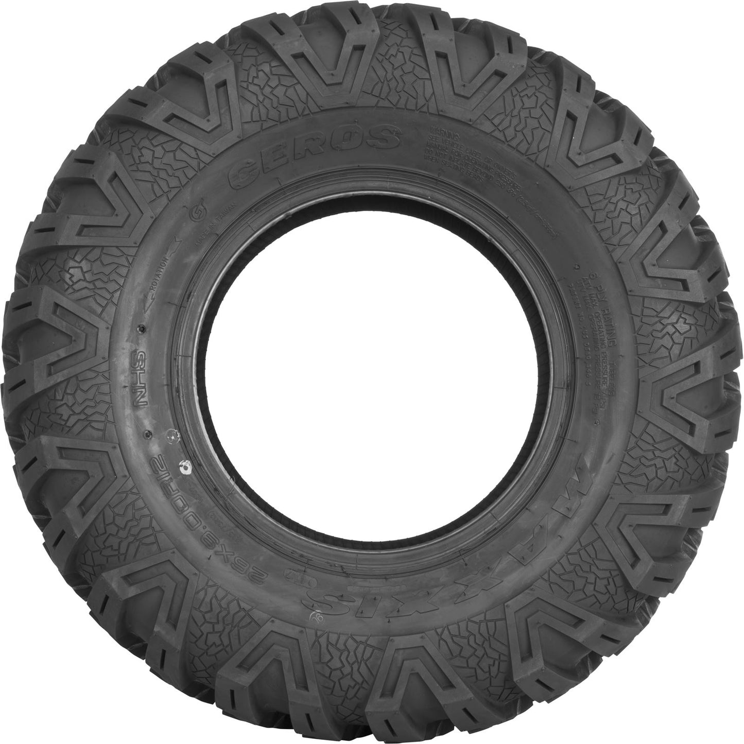 Maxxis - Powersports Tire Ceros Front 26X9R12 LR-825lbs Radial TM00242100_212202