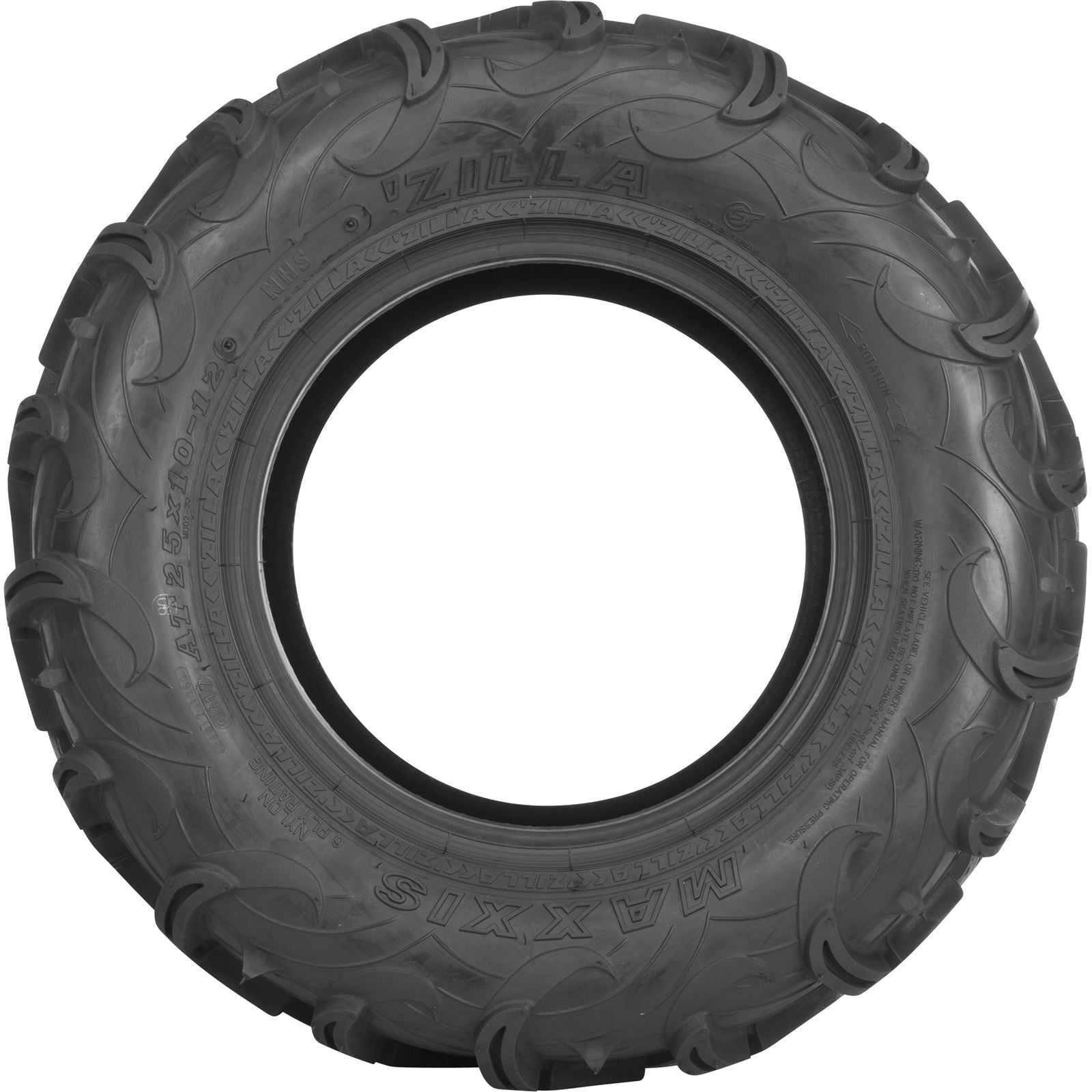 Maxxis - Powersports Tire Zilla Rear 25X10-12 LR-420lbs Bias TM00440100_212225