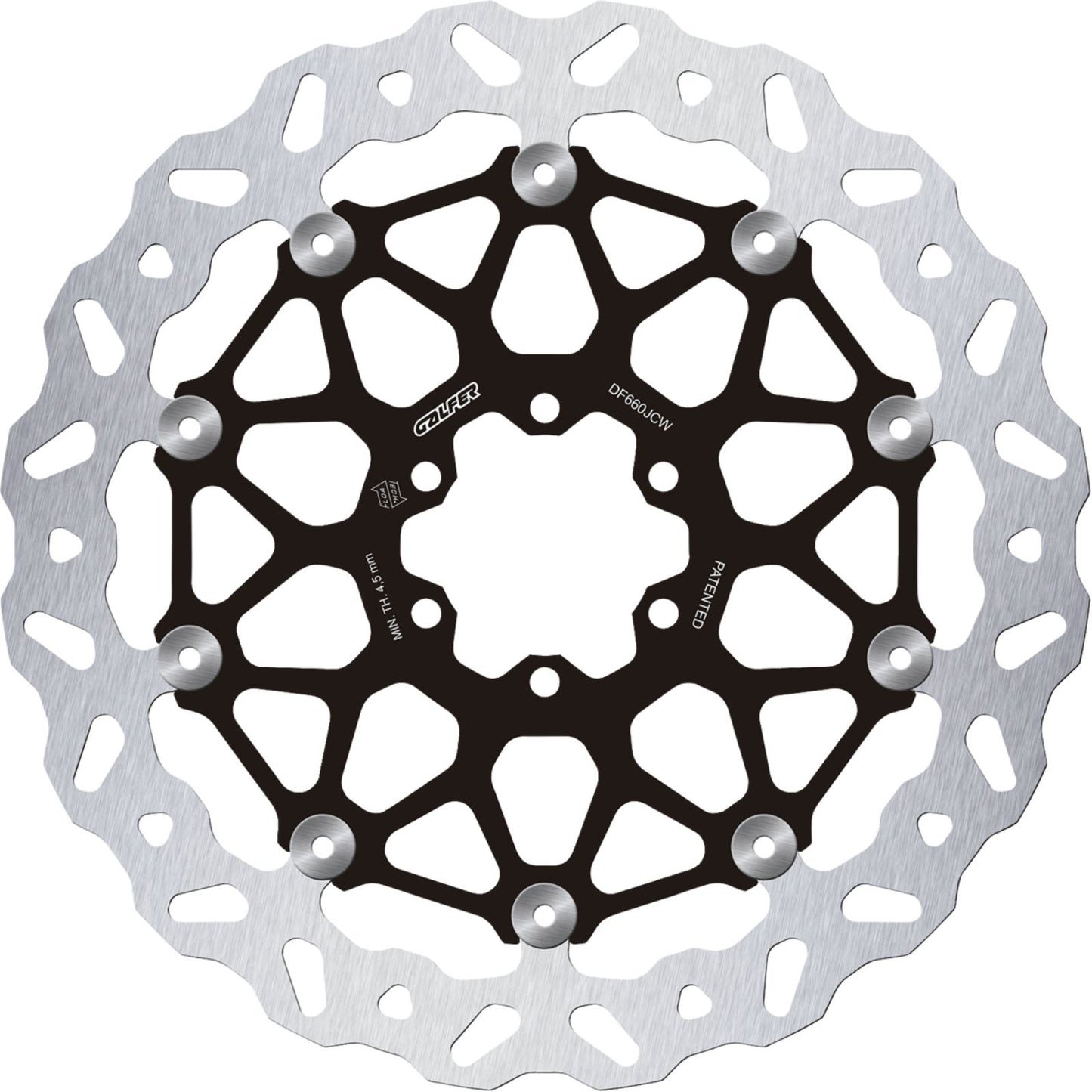Galfer Brake Rotor - Wave for Aprilia/Moto Guzzi [MPN: DF660JCW]_2288295